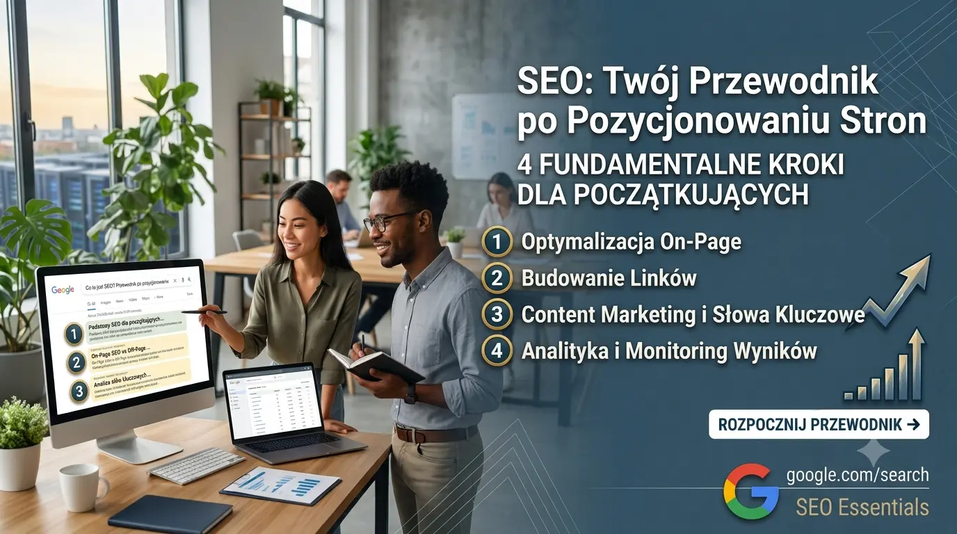 Co to jest SEO? Przewodnik po pozycjonowaniu stron dla początkujących